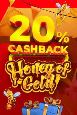 20% Cashback Honey of Gold